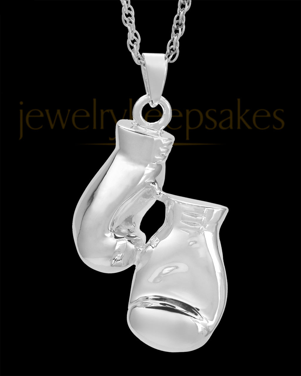 Cremation Necklace Spar - Sterling Silver - Engravable