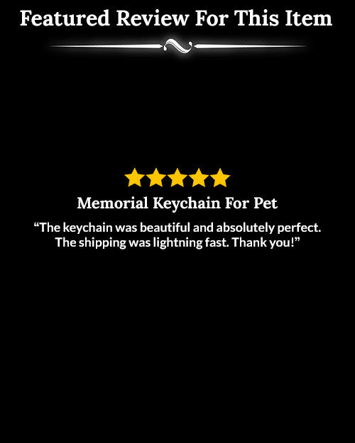 Keychain Pet Memorial Jewelry Silver Plated Bone Photo Engraved