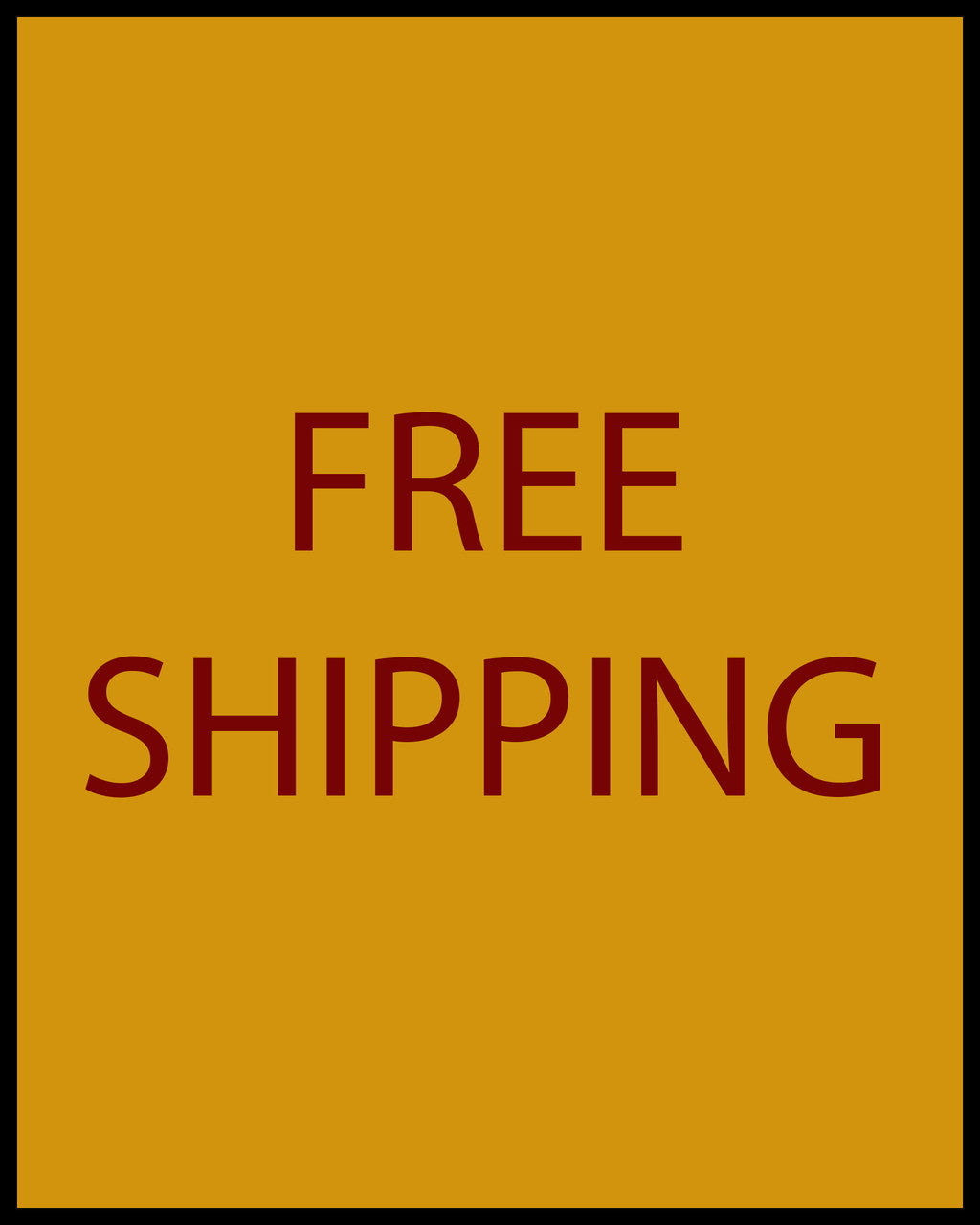 FREE Shipping for my order
