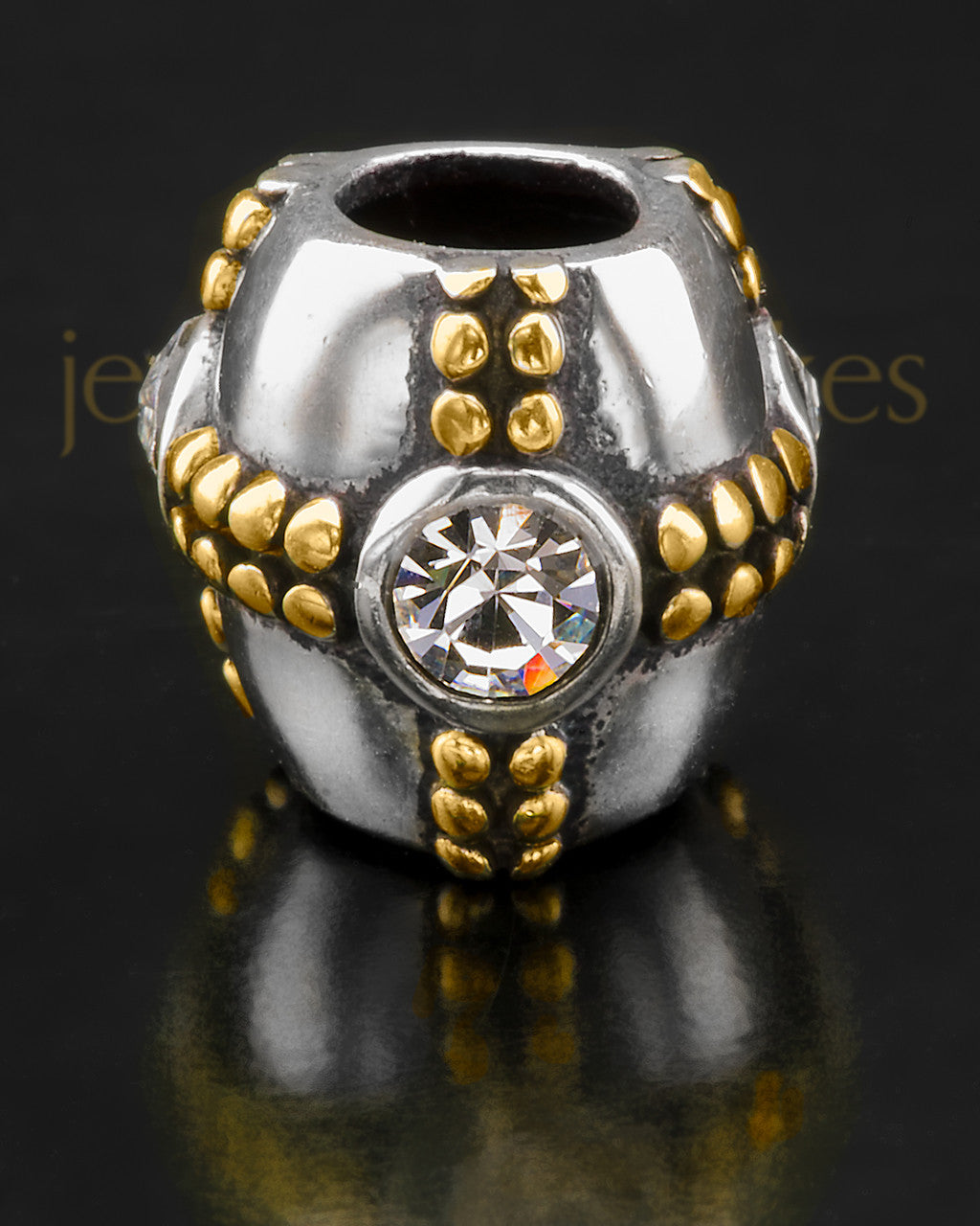 Stainless Steel Sparkle Charm