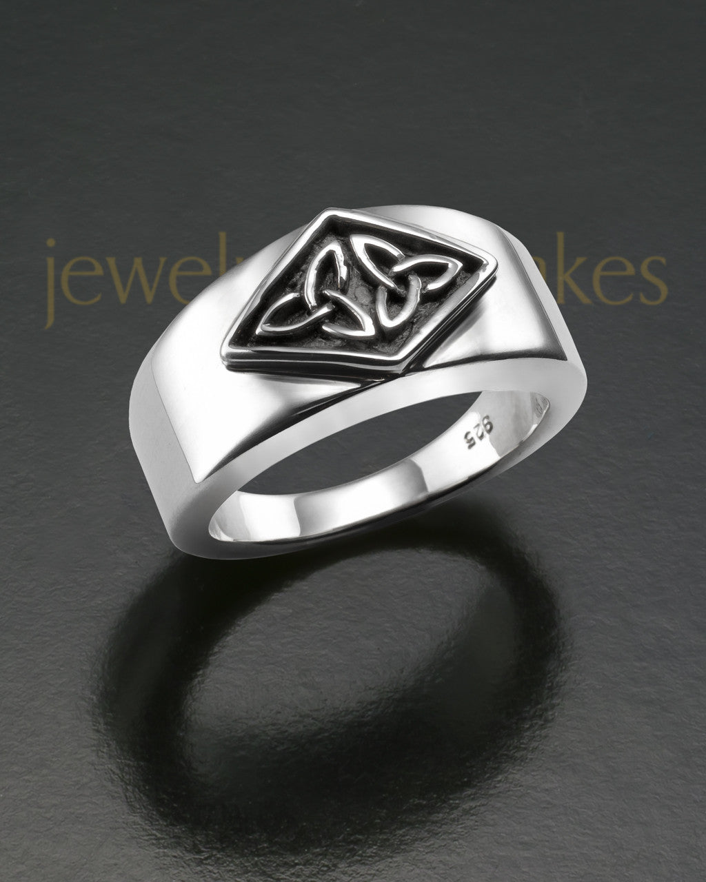Ladies Silver Empress Cremation Ring
