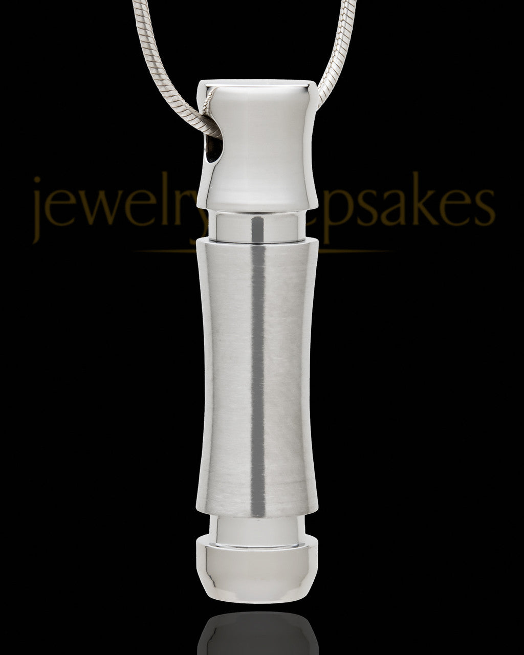 Remembrance Jewelry Stainless Steel Mighty Cylinder