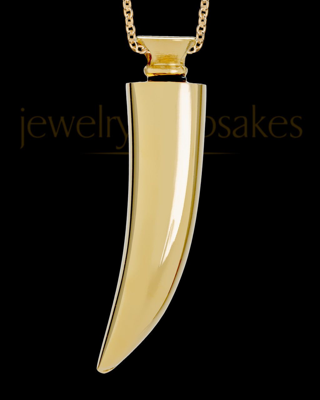 Men's Gold Plated Saber Tooth - Eternity Collection