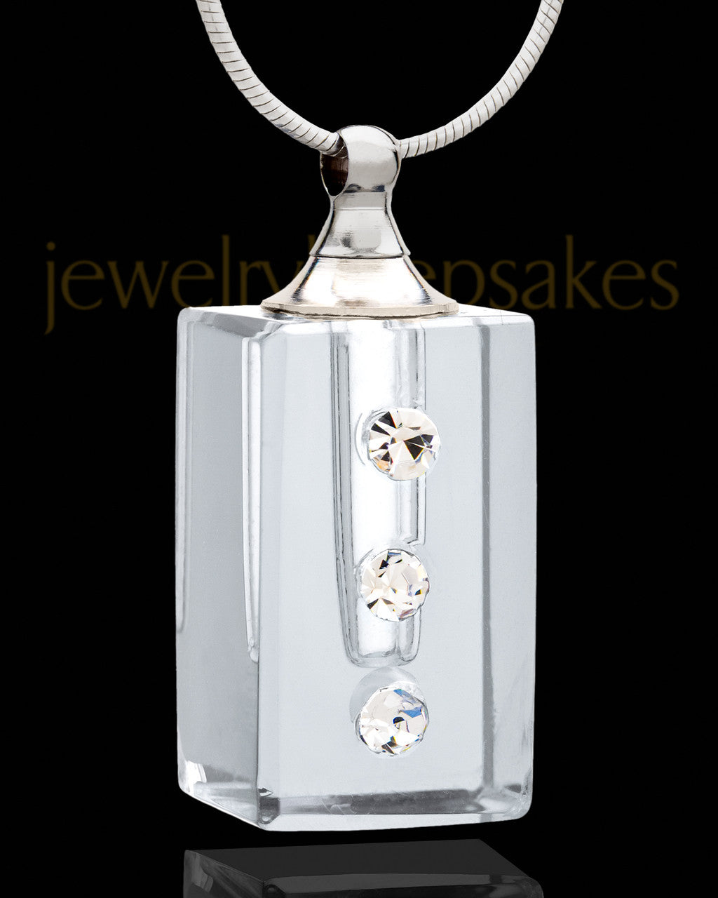 Clear Dependable Glass Urn Pendant