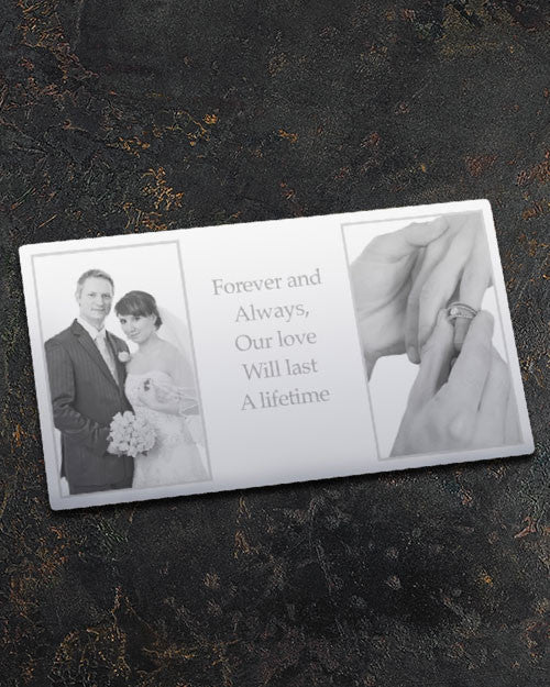 Silver Reflections Wallet Card