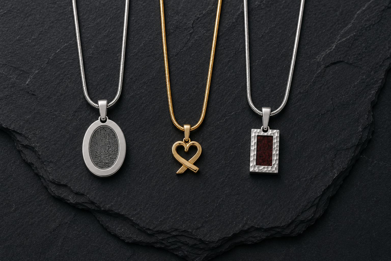 Cremation Jewelry Metals