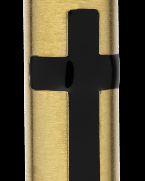 Ash Pendant Gold Plated Spirited Cylinder - Eternity Collection