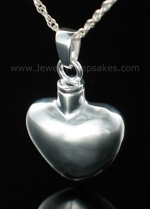 Locket Jewelry Sterling Silver Whole Heart