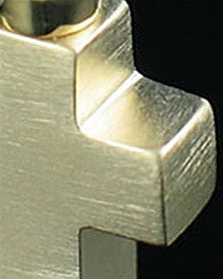 Cremation Charm Gold Plated Mini Cross