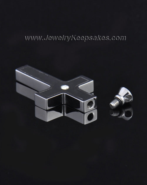 Stainless Steel Jewelry Urn Truthful Cross