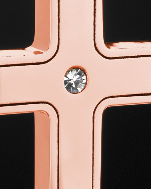 Rose Gold Plated Jewelry Urn Truthful Cross