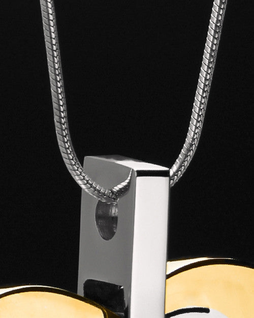 Urn Locket Gold Plated Gracious Heart