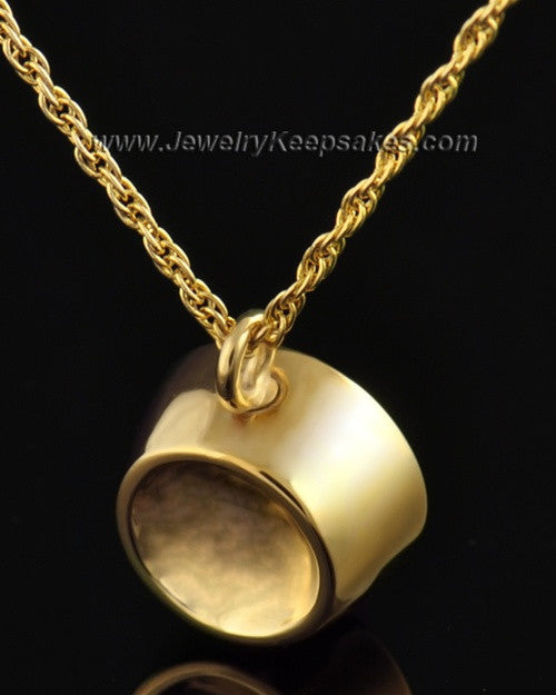 Pet Memorial Locket Gold Plated Dish