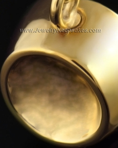 Pet Memorial Locket Gold Plated Dish