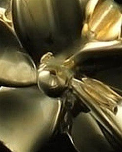 Keepsake Pendant Gold Plated Flower