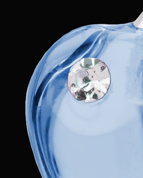 Ash Keepsake Blue Allure Glass Locket
