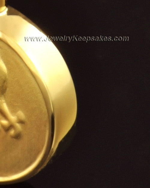 Necklace Urn 14k Gold Girl