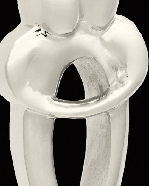 Cremation Locket Solid 14K White Gold Companion