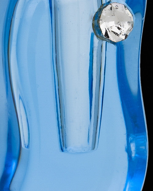 Memorial Jewelry Blue Ocean Glass Locket