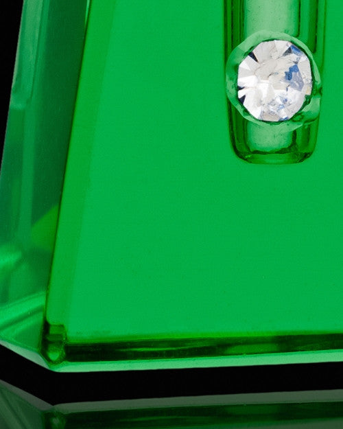 Urn Jewelry Green Reverence Glass Locket