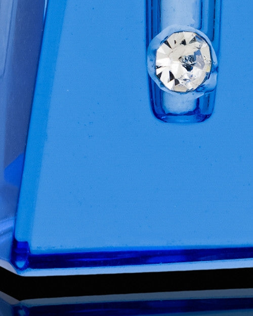 Memorial Jewelry Indigo Reverence Glass Locket