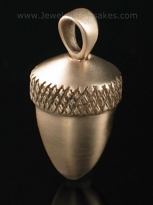 Memorial Locket Bronze Acorn