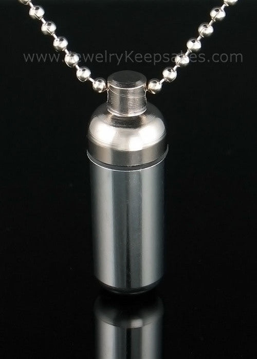 Cremation Keepsake Aluminum Cylinder