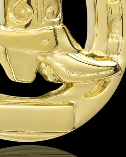 Memorial Pendant 14K Gold Giddy Up