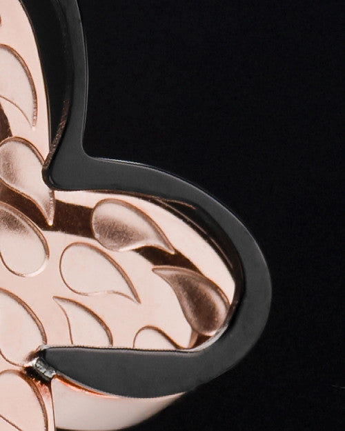 Rose Gold Plated Billowing Butterfly Cremation Keepsake