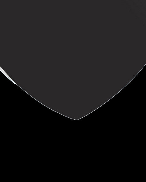 Black and Stainless Steel July Enamored Heart Cremation Keepsake