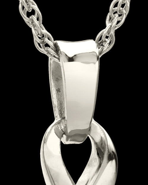 Urn Locket 14K White Gold Forever Keepsake