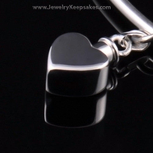 Remembrance Jewelry Bracelet Sterling Silver Petite Heart