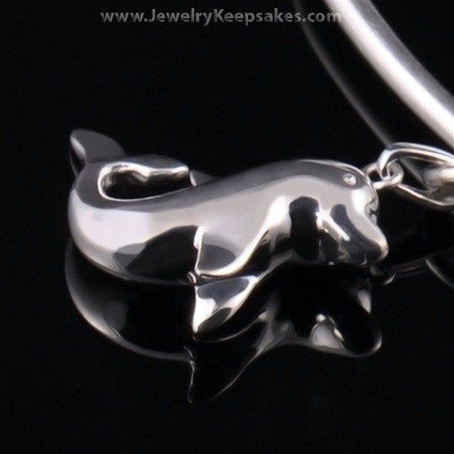Remembrance Jewelry Bracelet Sterling Silver Dolphin