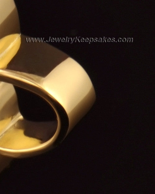 Memorial Keepsake 14k Gold Celtic Cross Keepsake