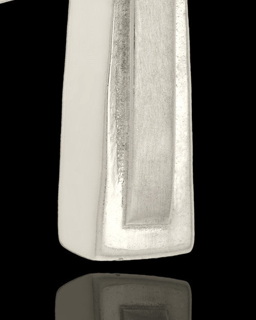 Urn Jewelry 14k White Gold Two Cross Keepsake
