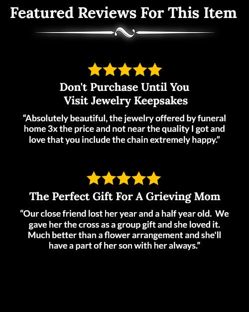Sterling Silver Forever in My Heart Cremation Urn Pendant