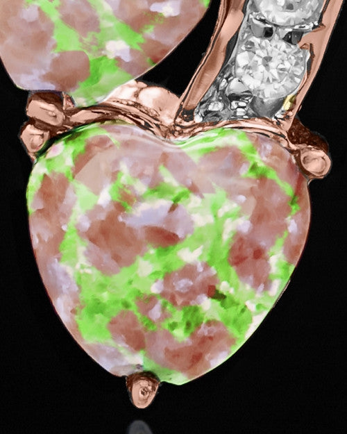 Rose Gold Plated Treasures of the Heart Keepsake Jewelry