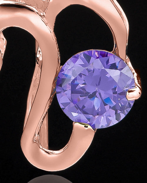 Rose Gold Plated Awakening Cremation Urn Pendant