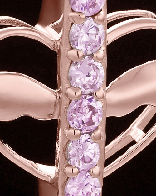 Rose Gold Plated Free Spirit Keepsake Jewelry