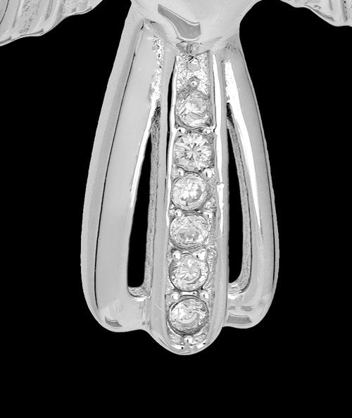 Sterling Silver May Heavenly Attendant Cremation Urn Pendant