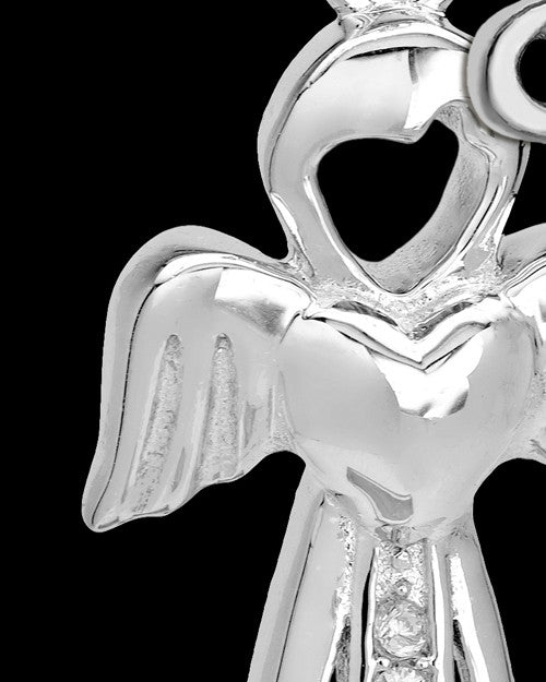 Sterling Silver November Heavenly Attendant Cremation Urn Pendant