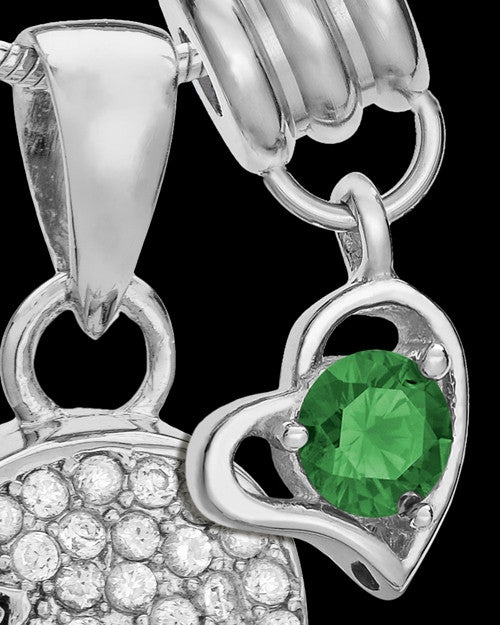 Sterling Silver May Soaring Spirit Cremation Urn Pendant