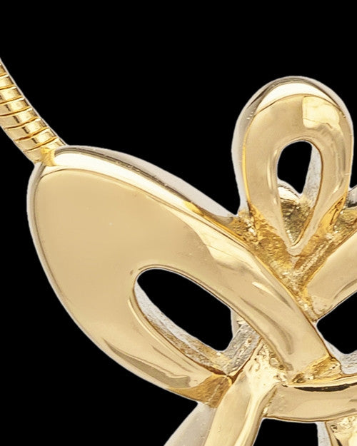 Gold Plated Messenger of Love Cremation Keepsake