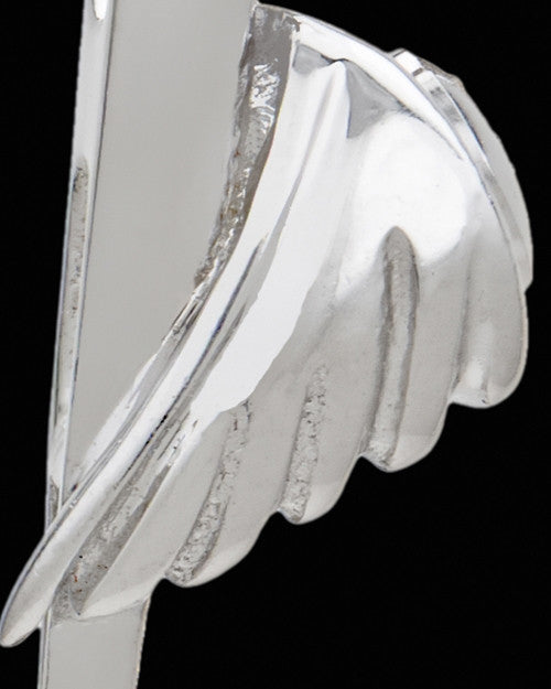 Engraved Sterling Silver Grace Cremation Urn Pendant Necklace