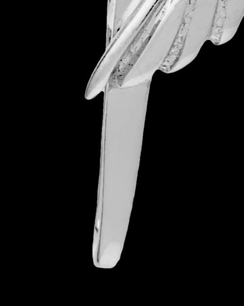 Sterling Silver Grace Cremation Urn Pendant - December