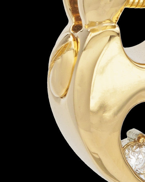 Gold Plated Connections Cremation Urn Pendant
