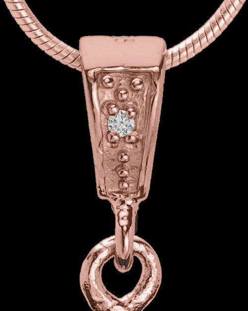 Rose Gold Plated Bundled Heart Keepsake Jewelry