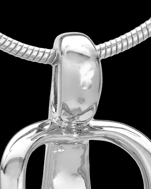Sterling Silver Parental Love Cremation Urn Pendant