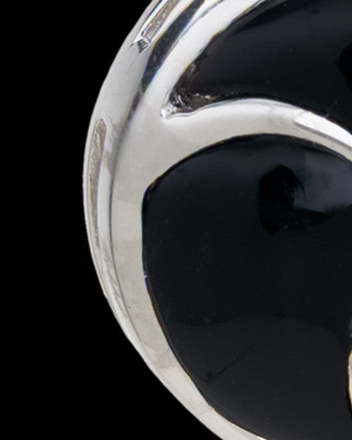 Silver Plated Daydreams Round Cremation Urn Pendant