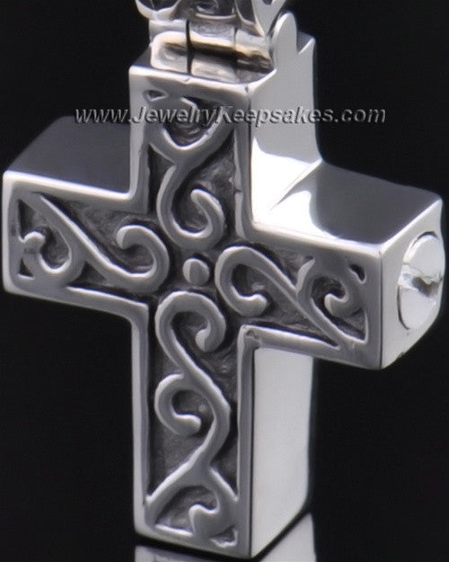 Sterling Silver Unity Cross Pendant
